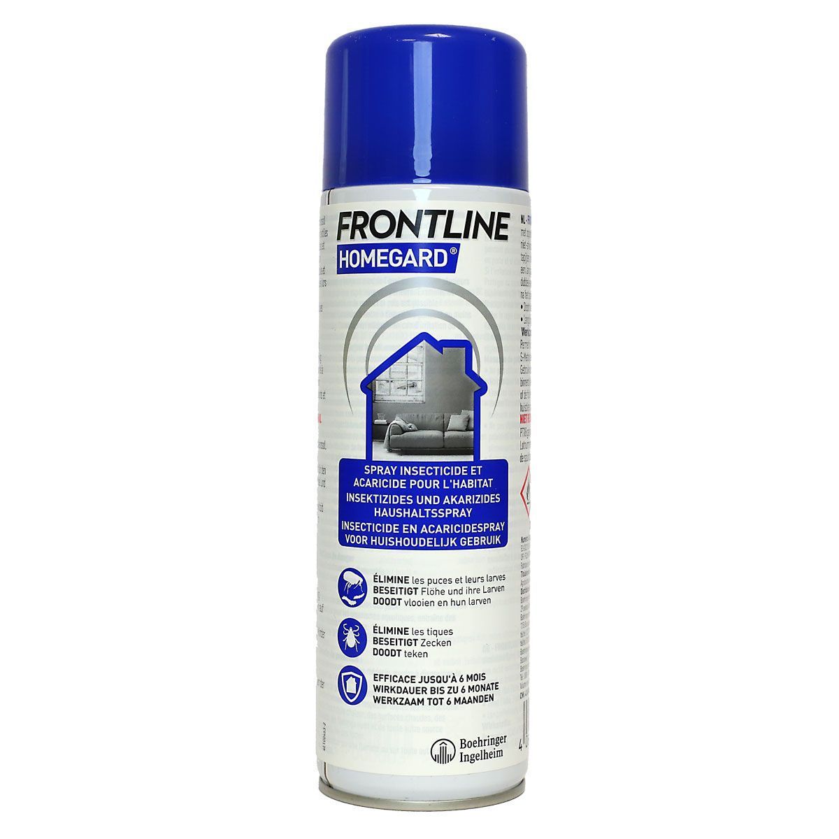 Frontline HomeGard spray insecticide 500 ml - Pharmacie Randanne