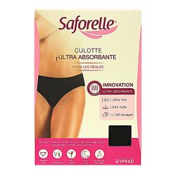 Saforelle culotte ultra absorbante taille L pour règles et fuites urinaires