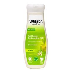 Weleda lait corps hydratation 24h citrus (200 ml)