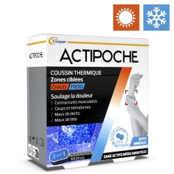 Actipoche coussin thermique zone ciblée microbilles