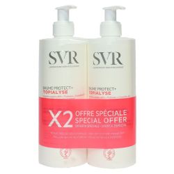 Topialyse baume Protect+ visage et corps peau très sèche (2 x 400 ml)