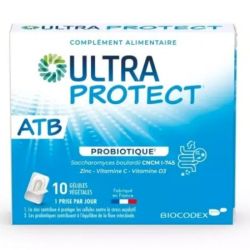 Biocodex - Ultra protect ATB probiotique 10 gélules