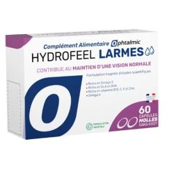 Hydrofeel larmes maintient d'une vision normale x60 capsules molles
