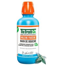 The breath co - Bain de bouche haleine fraîche menthe givrée 500ml