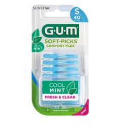Gum - Soft Picks Minty S x40