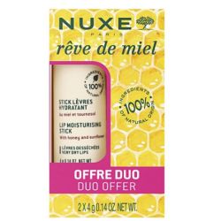 Nuxe - Rêve de miel stick lèvre OFFRE DUO