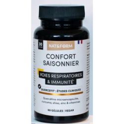 Nat&form - Confort saisonnier voie respiratoires & immunité x60 gélules