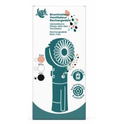 Brumisateur ventilateur rechargeable Noir / Blanc / Rose ( couleur aléatoire )