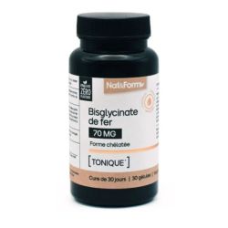 Nat&Form - Fer bisglycinate 30 gélules