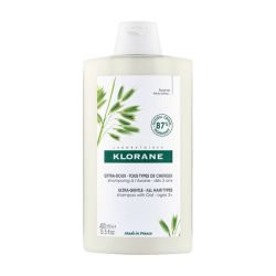 Klorane shampoing extra-doux à l'avoine (tous types de cheveux)