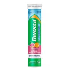 Berroca - Hydratation Agrume x16 comprimés effervescents