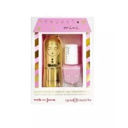 Inuwet - Coffret Baume à lèvres & Vernis à l'eau cheesecake pastèque