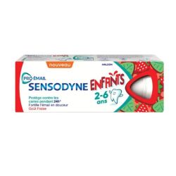Sensodyne - ProÉmail enfants 2-6 ans goût Fraise