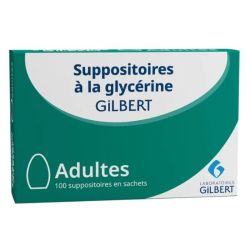 Suppositoires à la glycérine adultes x100