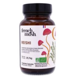 French Mush Reishi Bio : soutien naturel du système immunitaire x56 gélules