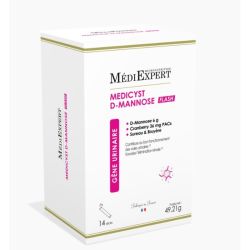 Mediexpert - Medicyst D-Mannose FLASH 14 sticks gêne urinaire