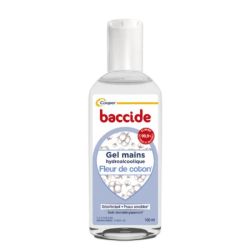 Baccide - gel mains hydroalccolique FLEUR DE COTON 100ml