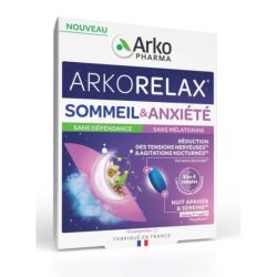Arkopharma - Arkorelax sommeil & anxiété 30 comprimés