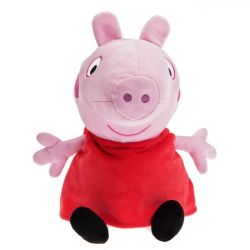 Pelucho - Bouillotte Peppa Pig micro-ondables ( Rouge ou Rose Aléatoire )