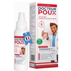 Docteur poux - Lotion spray traitant puissance 5 200ml