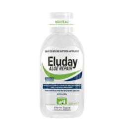 Eluday ALOE REPAIR bain de bouche sans alcool 500ml