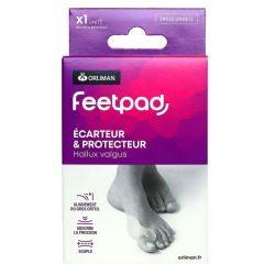 FeetPad 1 écarteur et protecteur Hallux Valgus taille unique