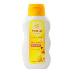 Weleda lait corporel au calendula pour bébé et enfant (200 ml)