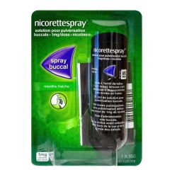 Nicorette spray buccal 1 mg/dose (flacon de 1)