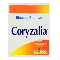 Coryzalia comprimés orodispersibles (40 unités) contre rhume et rhinite