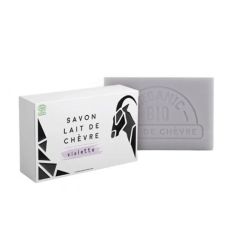 Savon lait de chèvre VIOLETTE