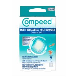 Pansements hydrocolloïdes waterproof x9 LARGE