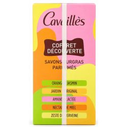 Coffret découverte savons surgras parfumés 5x100g