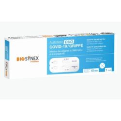 Biosynex - Autotest Duo Grippe / Covid-19 x 1 test