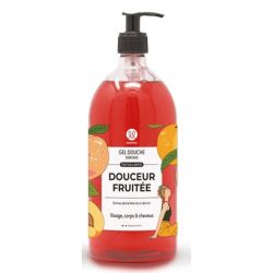 Médiprix - Gel lavant 3-en-1 Pêche blanche & Abricot 1L