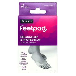 FeetPad 1 séparateur et protecteur 4eme et 5 eme orteils taille unique