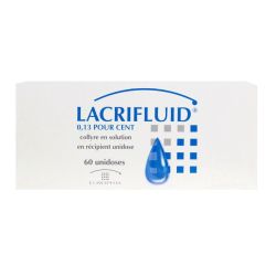 Lacrifluid collyre (60 unidoses) pour sécheresse oculaire