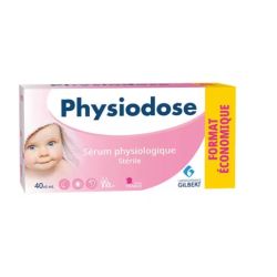 Physiodose sérum physiologique unidose (5 ml) - Hygiène nasale et oculaire