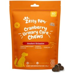 Zesty paws - 60 friandises confort urinaire pour CHIEN