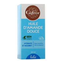 Gifrer - Huile d'amande douce hydrate & nourit 60ml
