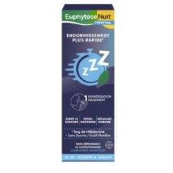 Euphytose - Spray euphytose nuit 1mg mélatonine 20ml