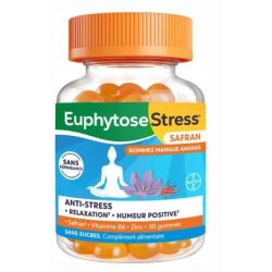 Gommes anti stress/relaxation/humeur positive au Safran x30