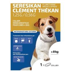 Seresikan collier antiparasitaire externe chiens