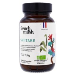 French Mush Shiitake Bio : un champignon précieux pour la vitalité x56 gélules