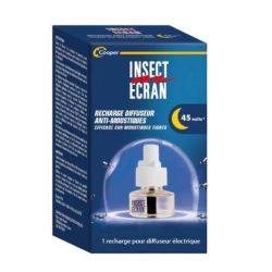 Insect Ecran recharge diffuseur anti-moustiques 45 nuits 30ml