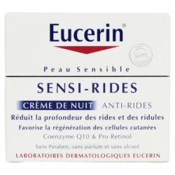 Eucerin Sensi-Rides Nuit 50Ml