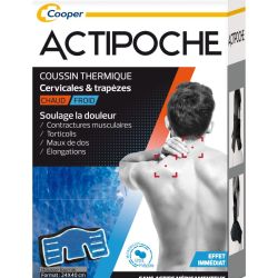 Actipoche coussin thermique cervical (microbille)