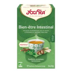 YogiTea - Sachets d'infusion Bien-être intestinal x17