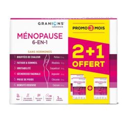 Granions - Ménopause 6-en-1 sans hormones x180 comprimés