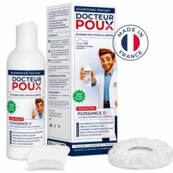 Docteur poux - shampooing traitant 200ml charlotte & peigne offert