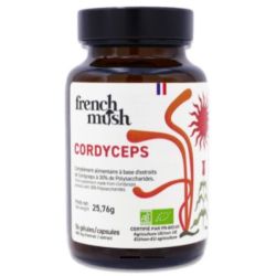 French Mush Cordyceps Bio : vitalité et énergie naturelles x56 gélules